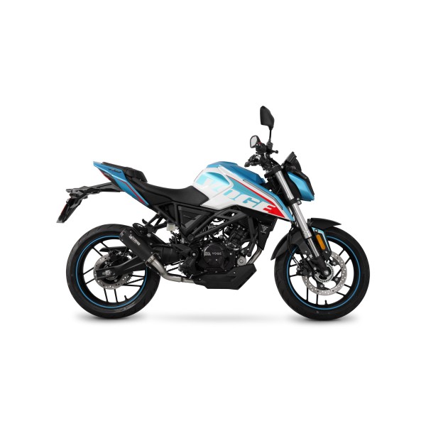 Scorpion Exhaust Voge R125  - full system with black ceramic Red Power silencer